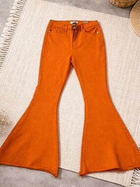 The Perfect Judy Blue Orange Super Flare Jeans
